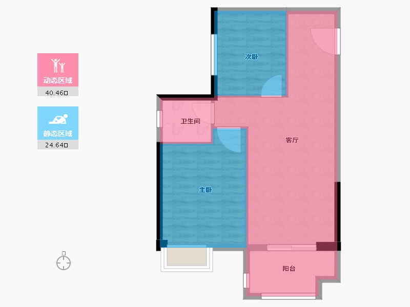 福建省-福州市-天福·渔夫岛-59.00-户型库-动静分区