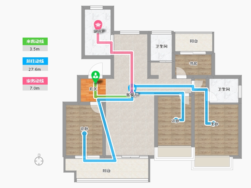 安徽省-阜阳市-爱梦悦城-102.00-户型库-动静线