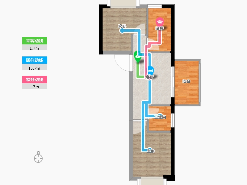 福建省-福州市-天福·渔夫岛-47.00-户型库-动静线