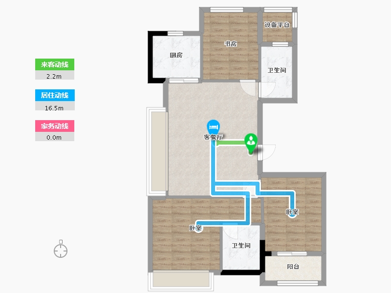 浙江省-湖州市-大家仁皇府（乐山）-82.52-户型库-动静线