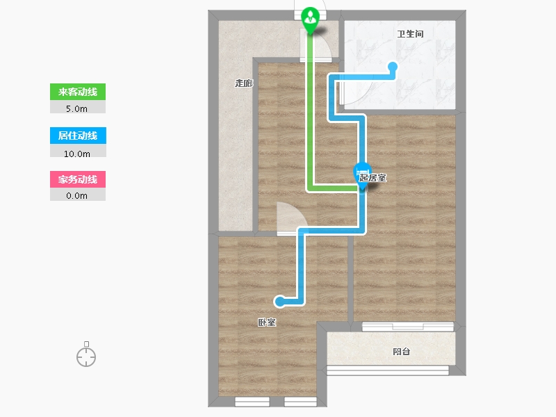 浙江省-杭州市-富春运河赋-48.95-户型库-动静线