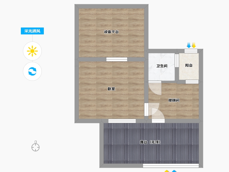 浙江省-湖州市-漾山宸院-51.27-户型库-采光通风