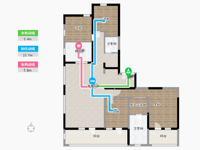 山东省-青岛市-建邦垅锦墅-158.00-户型库-动静线