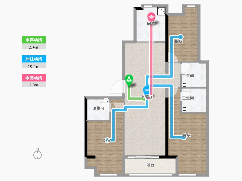 福建省-莆田市-荣华大乐城-118.00-户型库-动静线