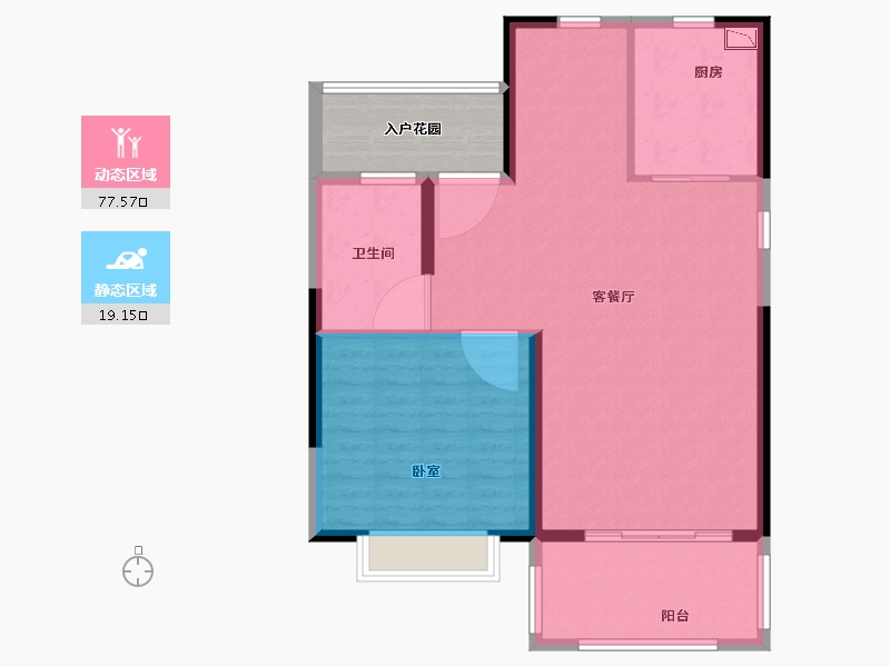 福建省-泉州市-联成海韵山居-95.00-户型库-动静分区