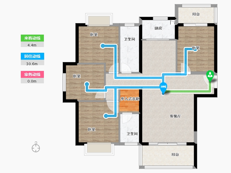 福建省-泉州市-源昌江南城-113.83-户型库-动静线