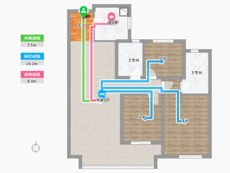 安徽省-阜阳市-富力皖投大河城章-95.10-户型库-动静线