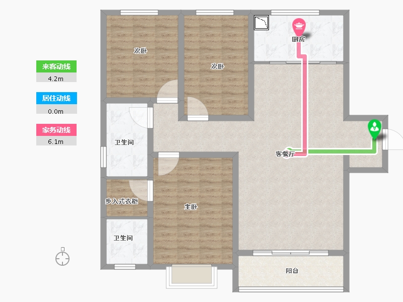 山西省-长治市-龙港新城-114.04-户型库-动静线