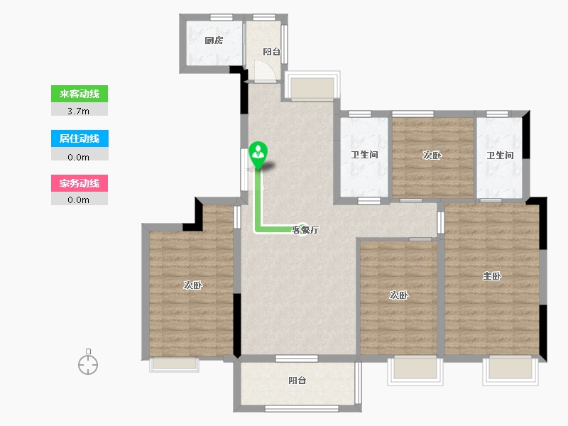 江西省-南昌市-海玥珑府-114.00-户型库-动静线