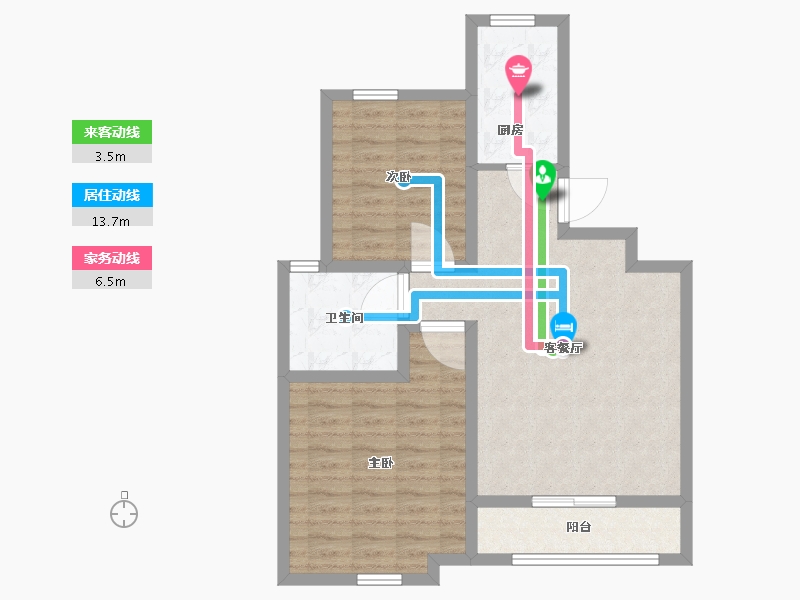 山东省-青岛市-盛世桃源-73.01-户型库-动静线