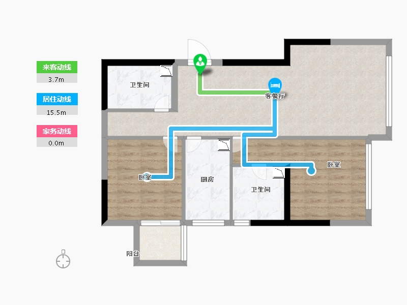 福建省-莆田市-荣华大乐城-72.00-户型库-动静线