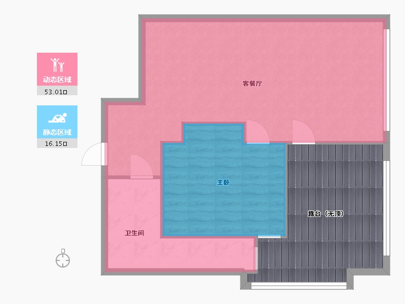 山东省-青岛市-合创大厦-82.00-户型库-动静分区