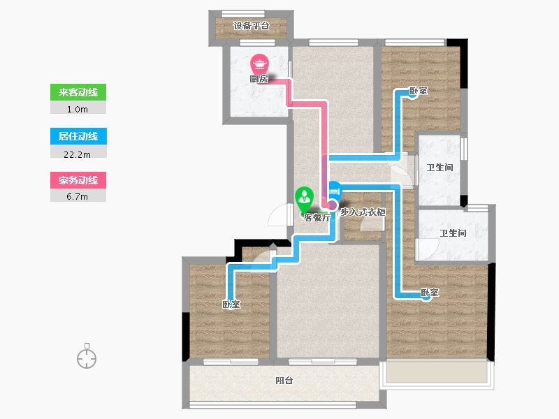 浙江省-湖州市-漾山宸院-91.77-户型库-动静线