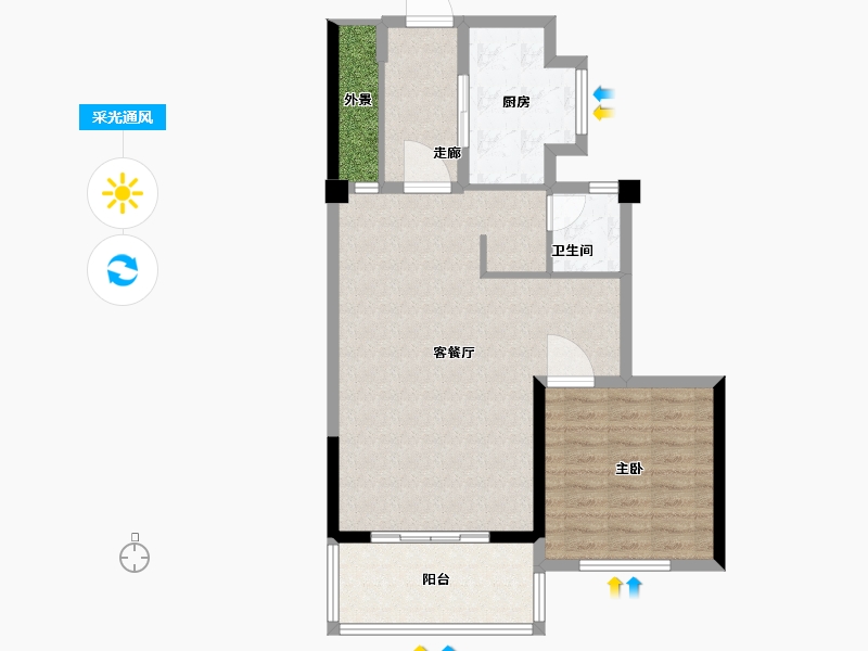 福建省-南平市-富金湖壹号-78.01-户型库-采光通风