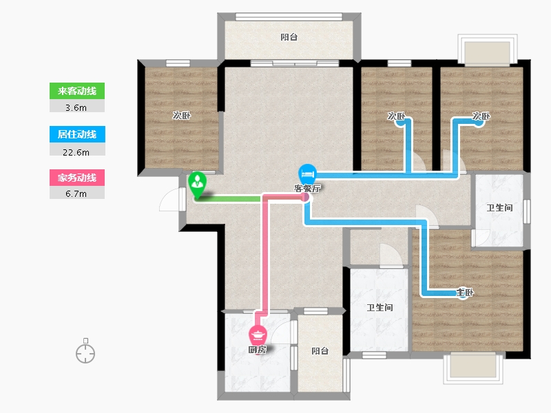 江西省-赣州市-香港城-111.70-户型库-动静线