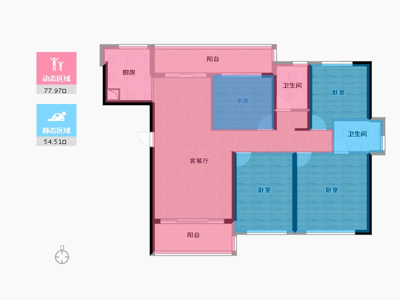 福建省-莆田市-外滩壹号-110.01-户型库-动静分区