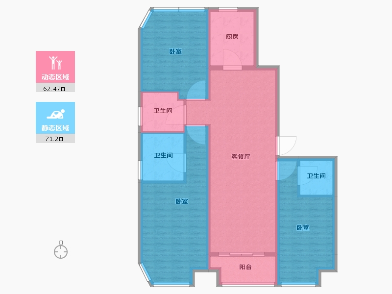 福建省-莆田市-荣华大乐城-121.00-户型库-动静分区