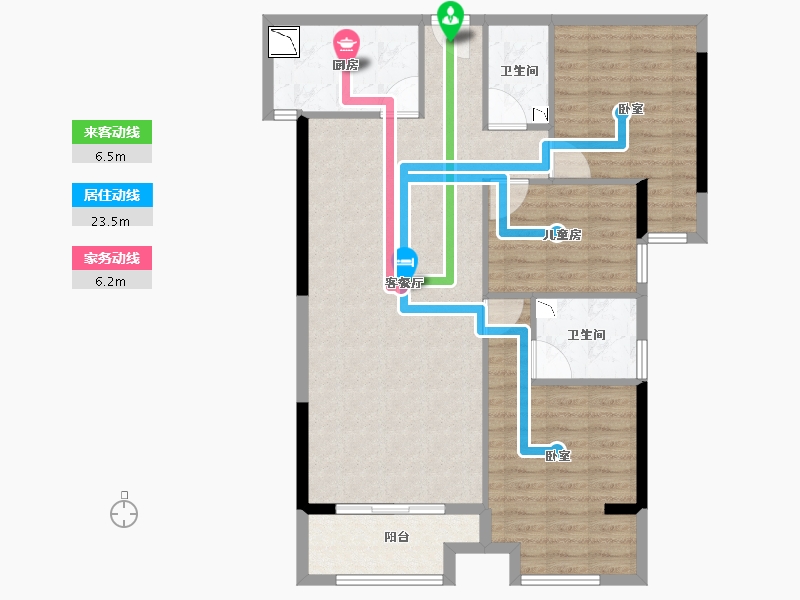 福建省-莆田市-荣华大乐城-97.00-户型库-动静线