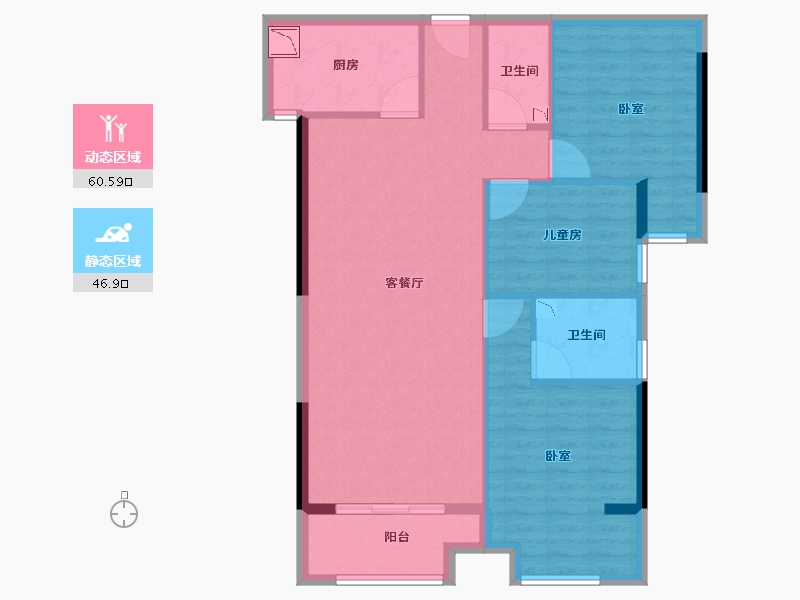 福建省-莆田市-荣华大乐城-97.00-户型库-动静分区