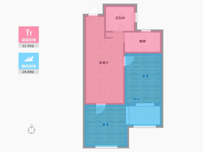 安徽省-马鞍山市-东方明珠海上御园-54.01-户型库-动静分区