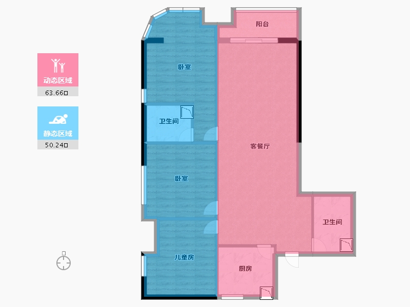 福建省-莆田市-荣华大乐城-103.04-户型库-动静分区