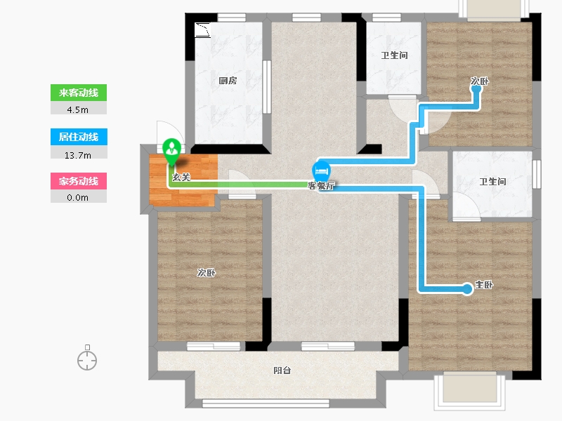 江西省-九江市-融创·政务壹号-92.00-户型库-动静线