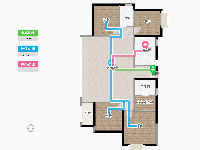 江西省-南昌市-美的悦江府-134.00-户型库-动静线