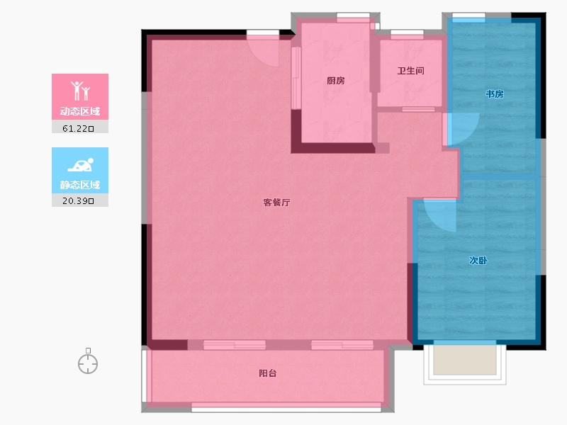 江西省-九江市-九瑞新城-73.57-户型库-动静分区