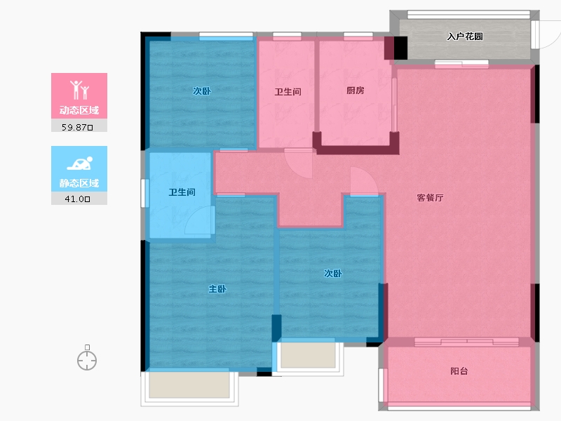 江西省-九江市-俊怡·庐山御府-96.00-户型库-动静分区