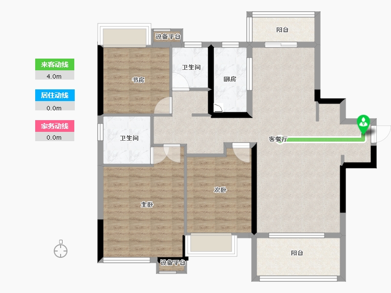 江西省-南昌市-新力睿园-100.00-户型库-动静线