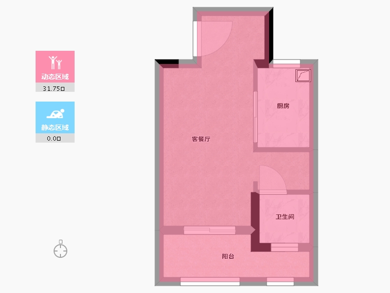 安徽省-合肥市-安建翰林天筑-27.41-户型库-动静分区