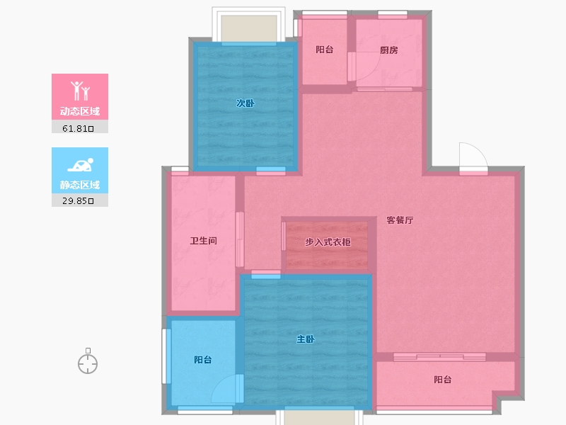 江西省-南昌市-中华情优山美地-81.00-户型库-动静分区