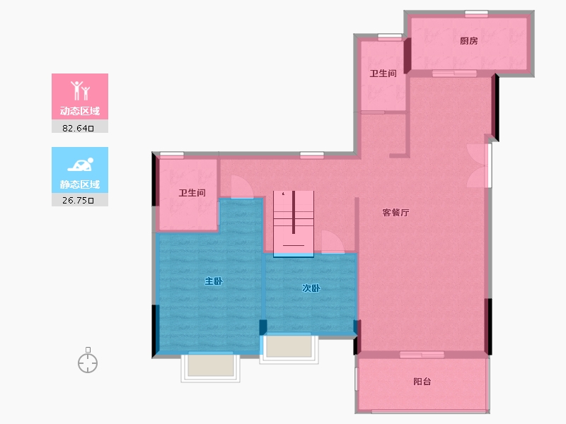 江西省-南昌市-淘鑫未未来-100.00-户型库-动静分区