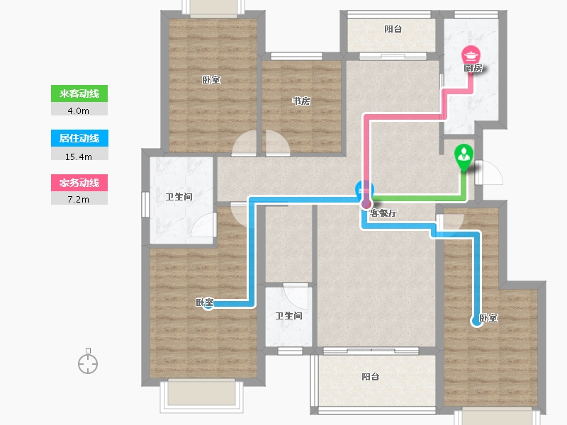 江西省-上饶市-国际锦里-116.00-户型库-动静线