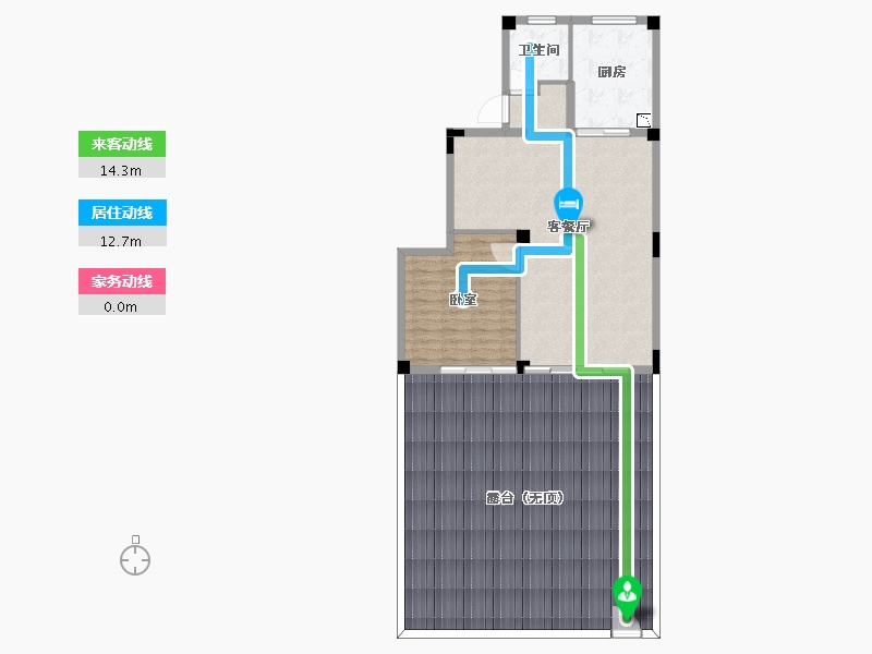 浙江省-宁波市-绿城長汀雲庐-139.65-户型库-动静线