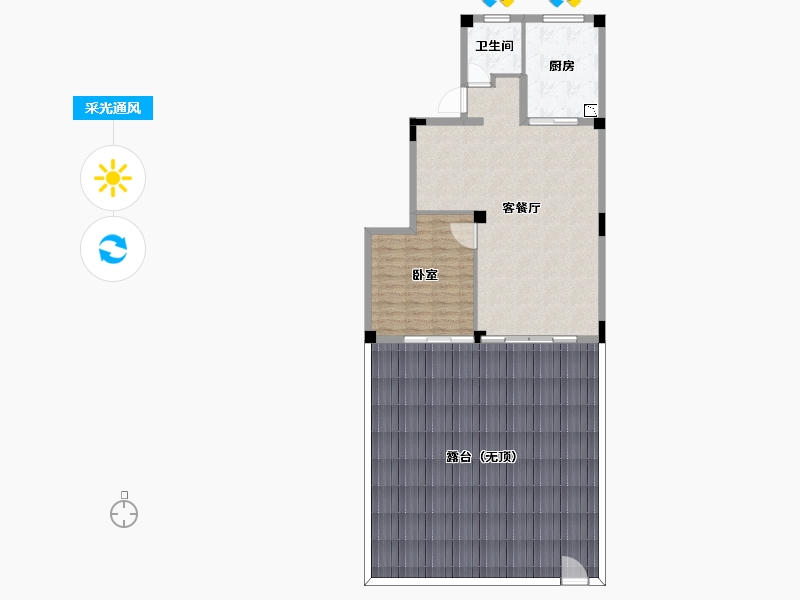 浙江省-宁波市-绿城長汀雲庐-139.65-户型库-采光通风