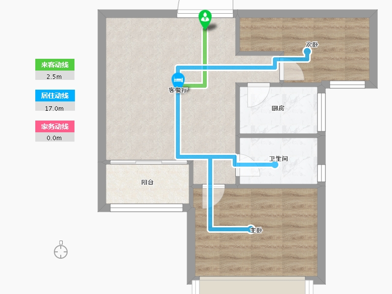 福建省-南平市-新城中心御峰-48.00-户型库-动静线