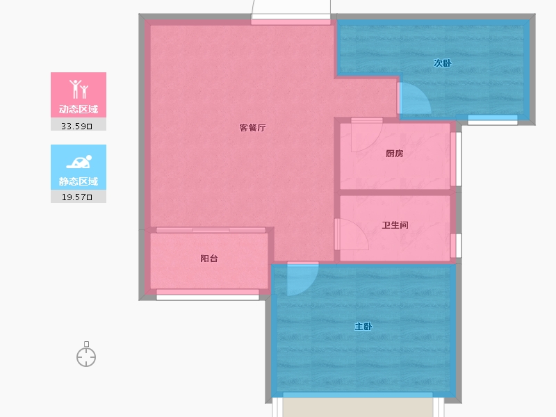 福建省-南平市-新城中心御峰-48.00-户型库-动静分区