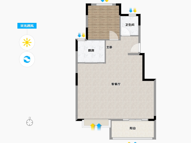 福建省-厦门市-前海湾-122.01-户型库-采光通风