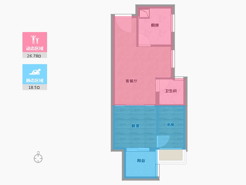 安徽省-合肥市-大富鸿学府-39.99-户型库-动静分区