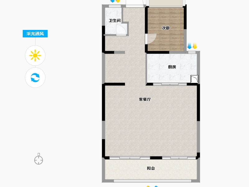 福建省-厦门市-前海湾-121.08-户型库-采光通风