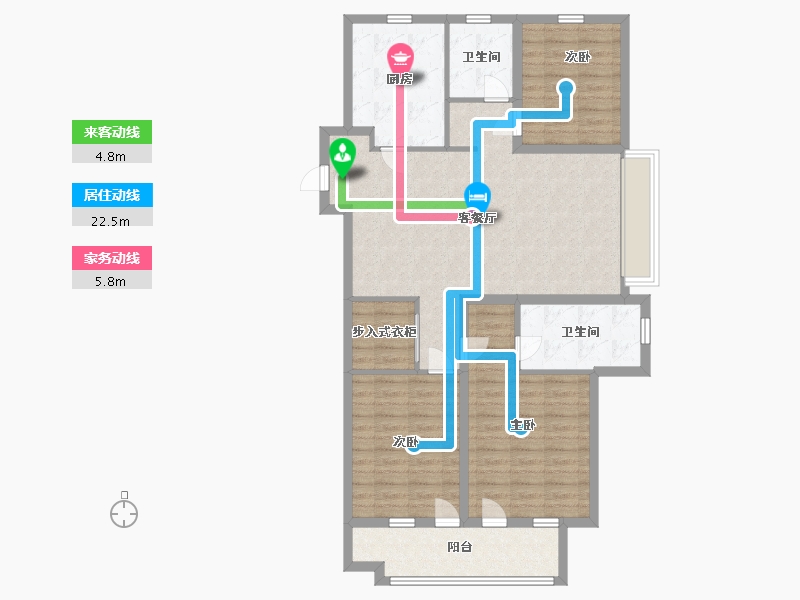 山东省-青岛市-海尔产城创东方文华-108.00-户型库-动静线