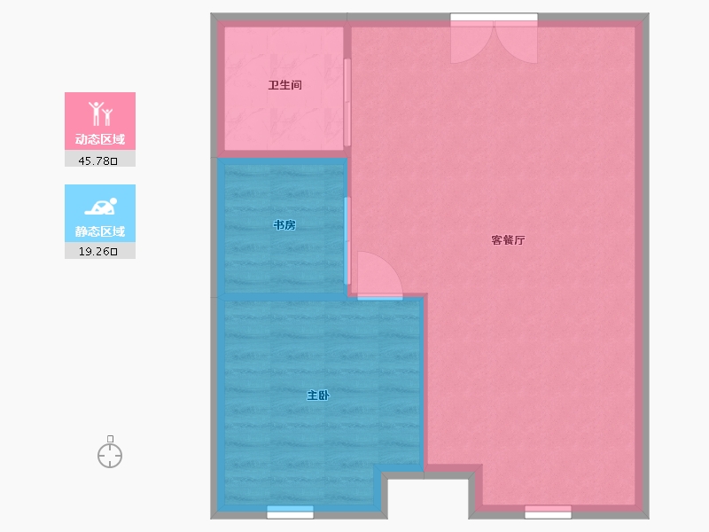 山东省-青岛市-OcenaWe国际海洋工坊-59.99-户型库-动静分区