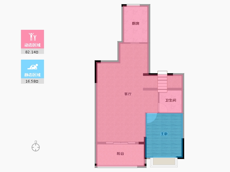 福建省-福州市-建发榕墅湾-90.00-户型库-动静分区