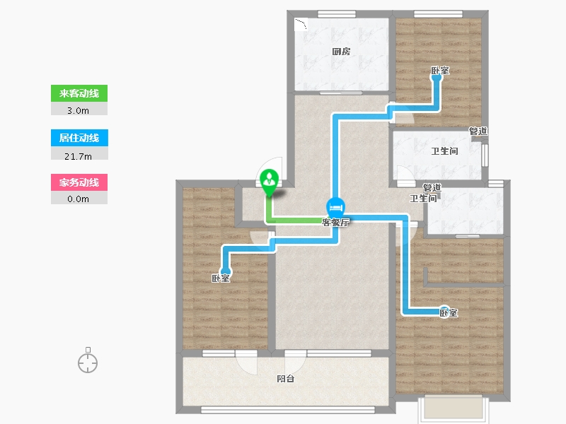 山东省-青岛市-海尔产城创云玺-118.00-户型库-动静线