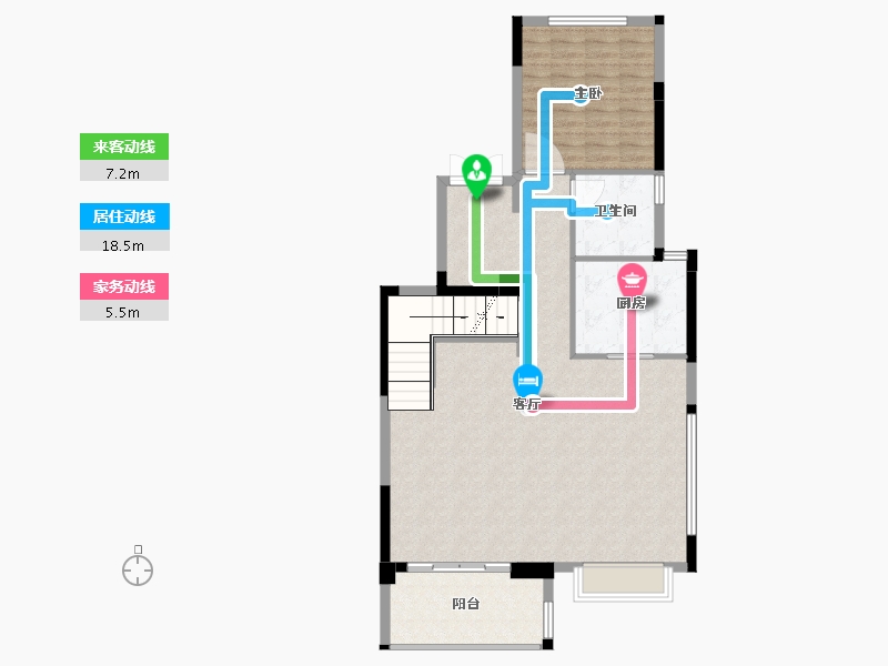 福建省-福州市-建发榕墅湾-105.00-户型库-动静线