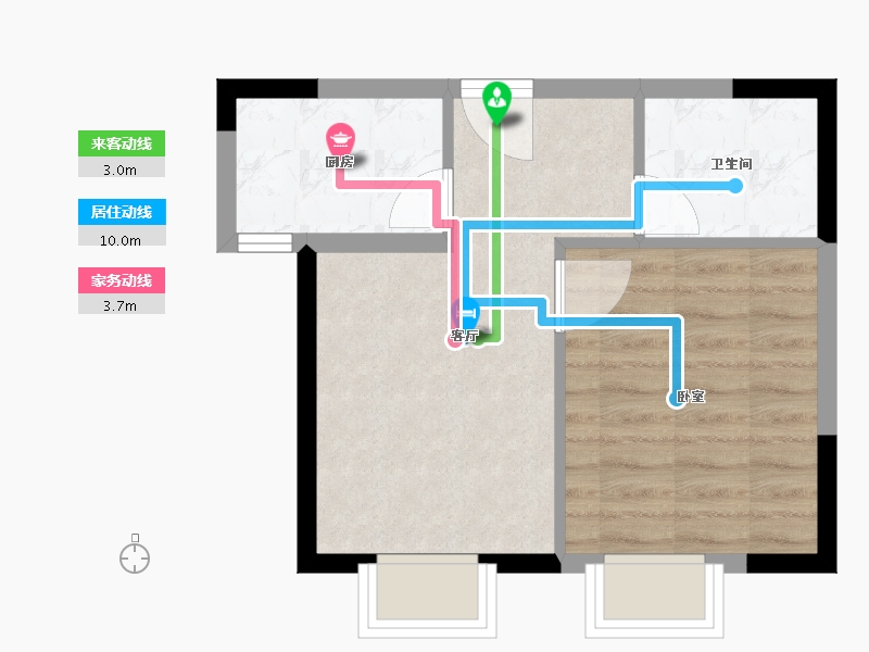 山东省-济南市-龙湖奥东11号-39.00-户型库-动静线