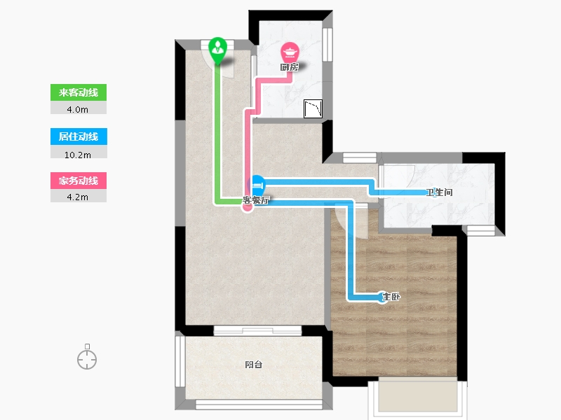 福建省-厦门市-海投东湖城-44.19-户型库-动静线