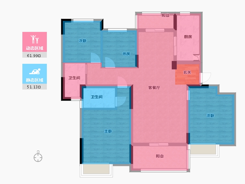 江西省-九江市-保利·庐山林语-100.00-户型库-动静分区