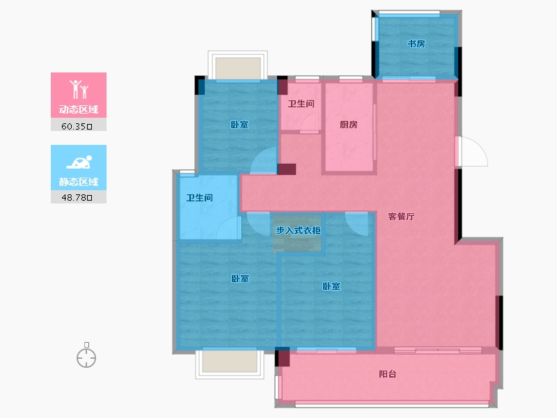 福建省-泉州市-中融天玺-99.14-户型库-动静分区